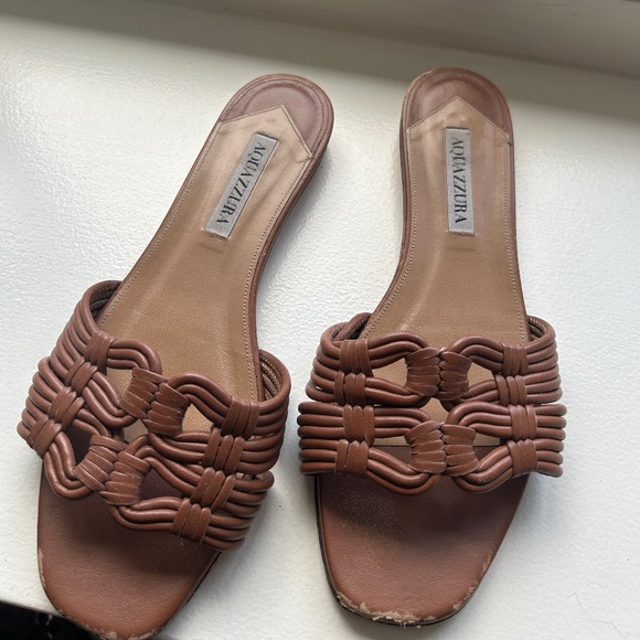 Aquazzura Slip-on Sandals size 7.5 - Picture 3 of 3